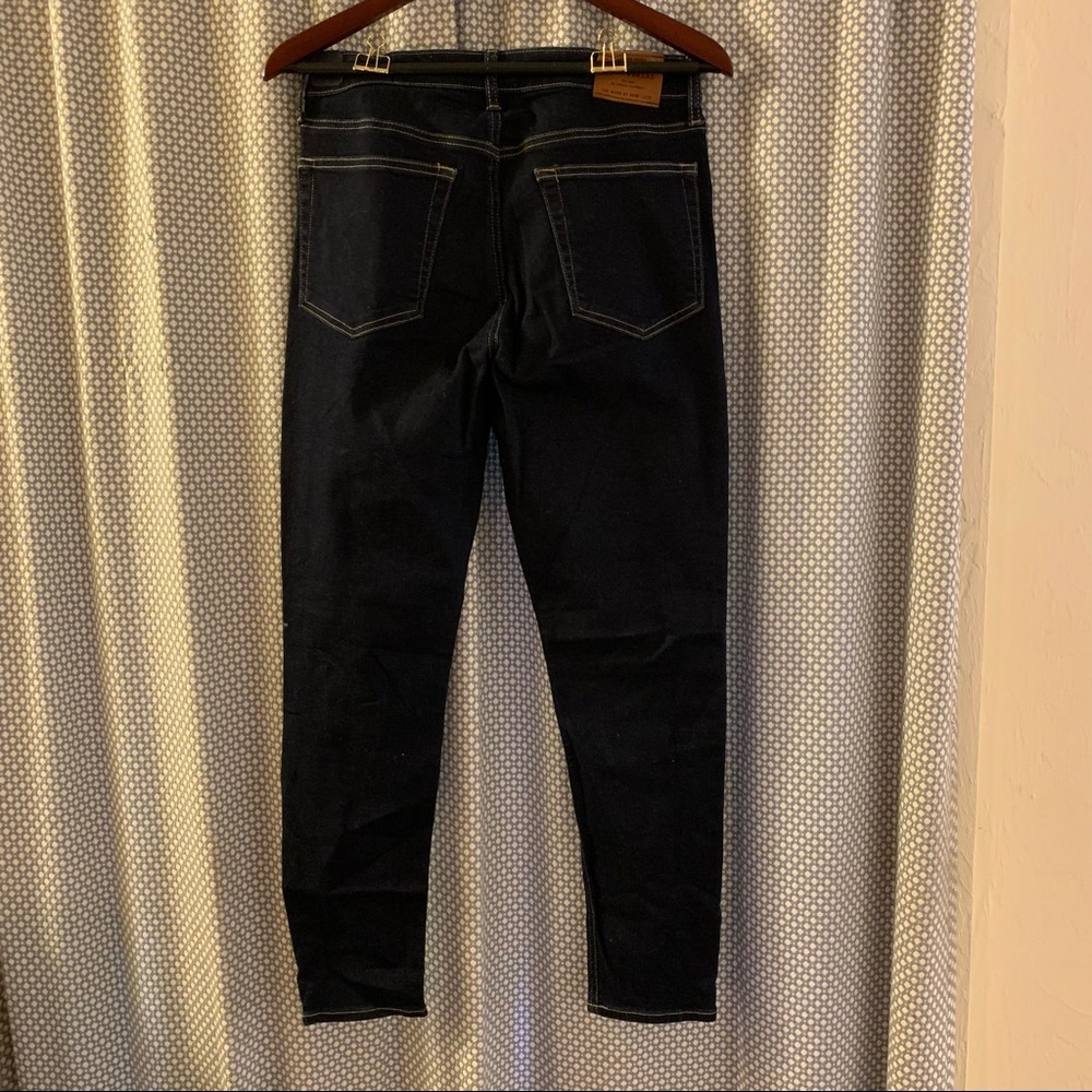 NWT Lucky Brand Bridgitte Dark Wash Hi-Rise Skinny Jeans - Picture 2 of 7